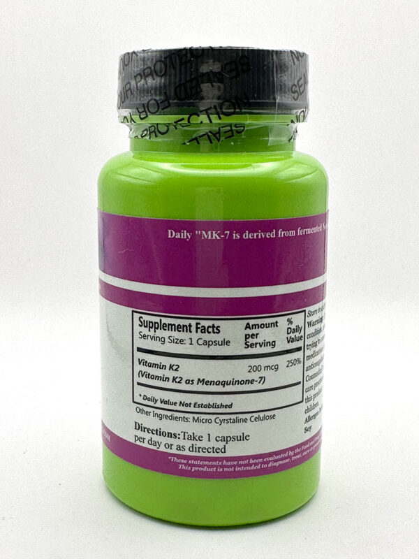 Daily Manufacturing - MK-7 (Vitamin K2) - Image 2