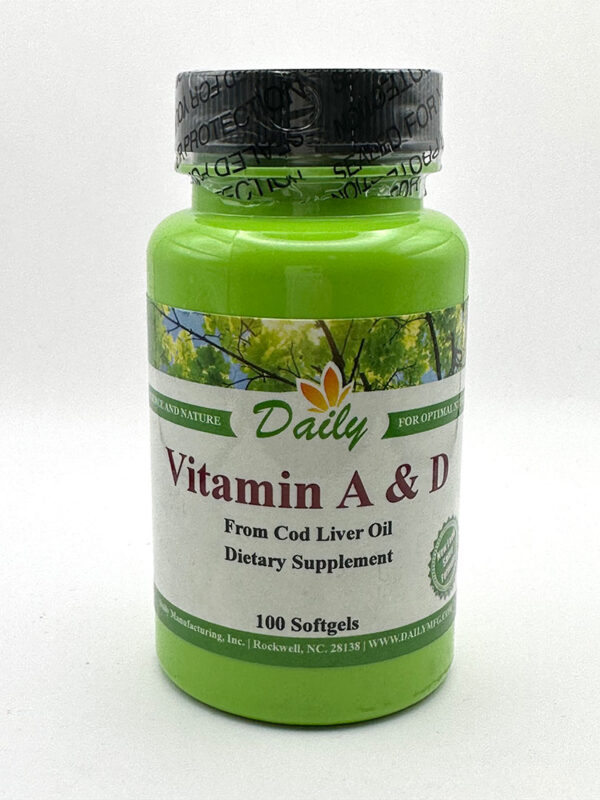 Daily Manufacturing - Vitamin A&D from Cod Liver Oil