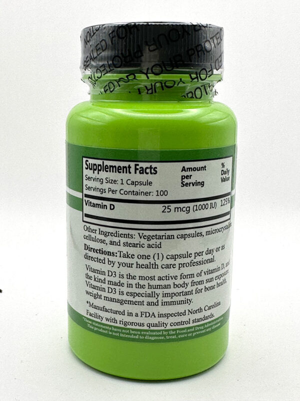 Daily Manufacturing - Vitamin D3 - Image 2