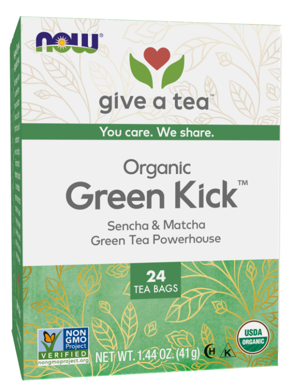 NOW - Green Kick? Tea, Organic