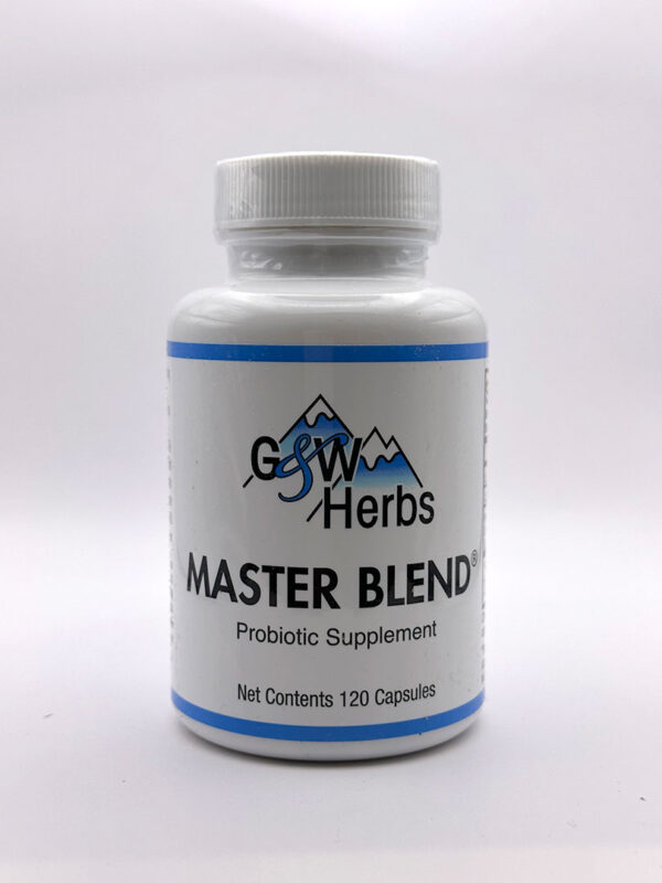 G&W Herbs Master Blend Probiotic -120 Capsules