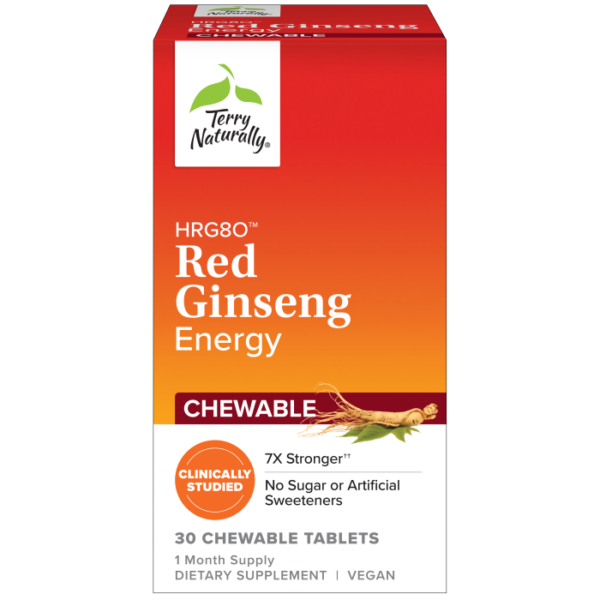 Terry Naturally- Red Ginseng HRG80 Chewables