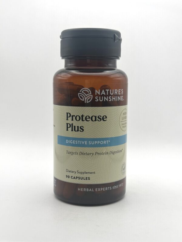 Nature's Sunshine - Protease Plus - 90 Capsules
