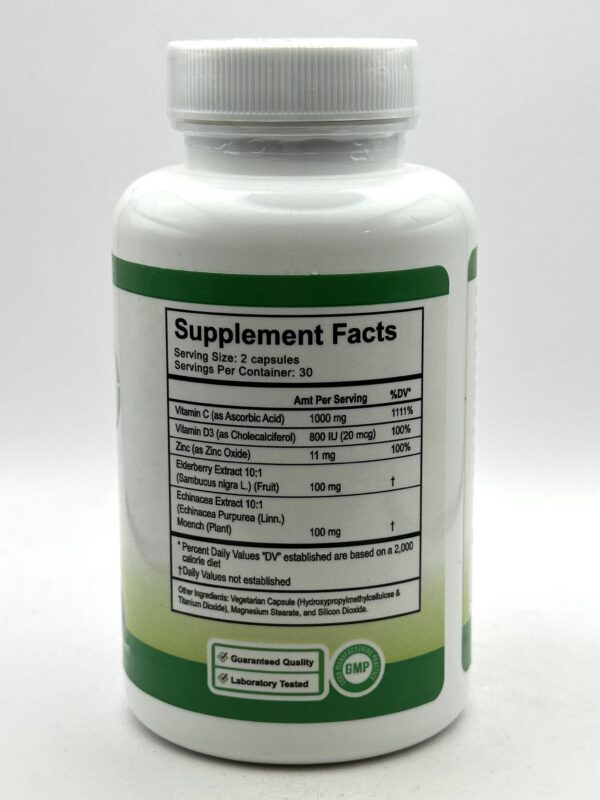 Med Free Living - Immune 4orce - 60 Capsules - Image 2